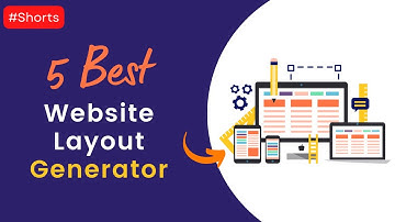 5 Best Website Layout Generators #shorts