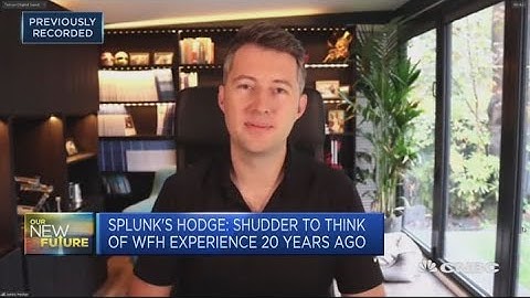 Trust is key to having staff work from home, says Splunk exec