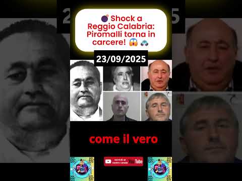 Video ?Shock a Reggio Calabria: 26 Arresti! Piromalli dietro le sbarre ? #shock