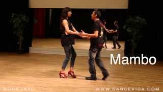 Salsa Basic Tutorial 3 | Salsa Cubana |  Couple Mambo rumba cumbia