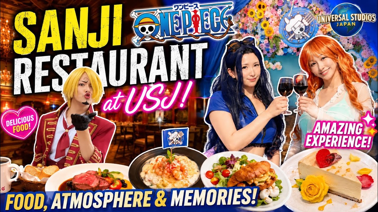 USJ🌏One Piece Premier Summer 2025✨Sanji's Restaurant Experience