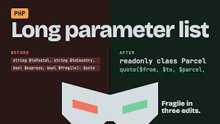 Details Long Parameter List in PHP: Introduce a Parameter Object News