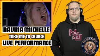 DAVINA MICHELLE - TAKE ME TO CHURCH (Hozier Cover Live At Giel) Reaction