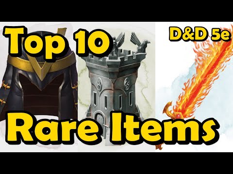 Top 10 Rare Quality Magic Items in DnD 5e