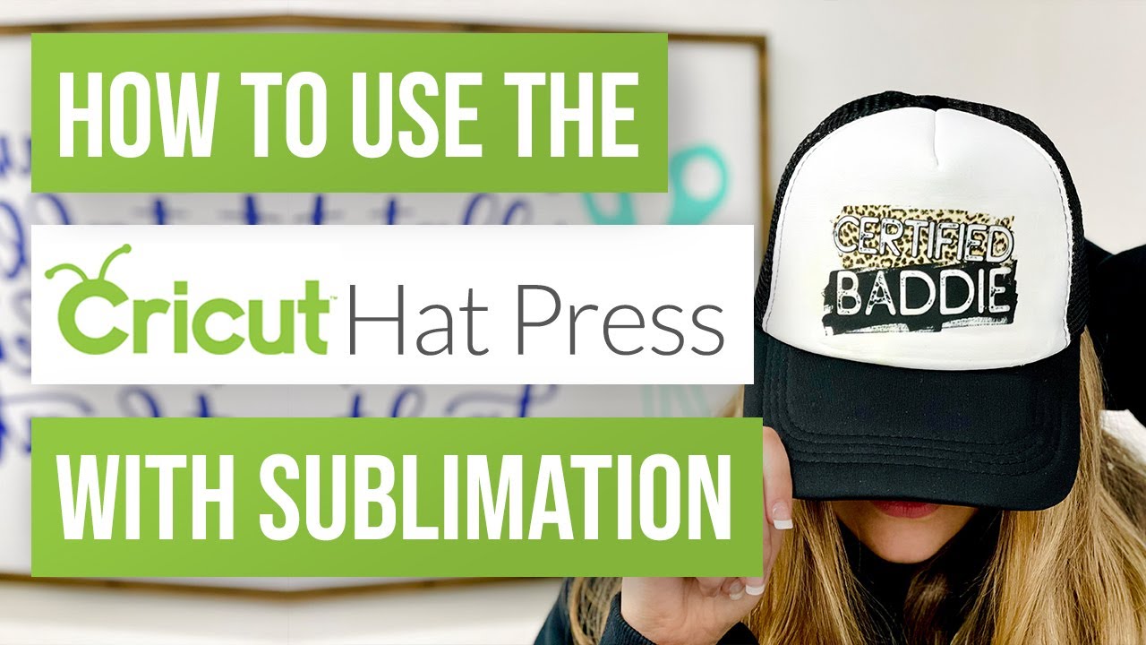 Cricut Hat Press for sublimation