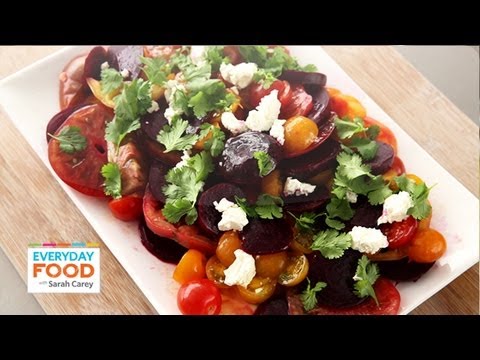 Tomato-Beet Salad - Everyday Food with Sarah Carey