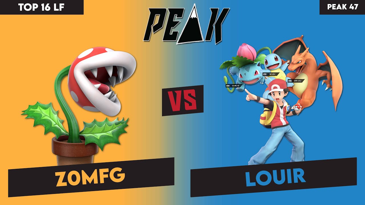 Top 24 LF SF Z0mfg (Plant) vs Louir (Pokemon Trainer) (Peak #47)