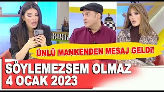Söylemezsem Olmaz 4 Ocak 2023