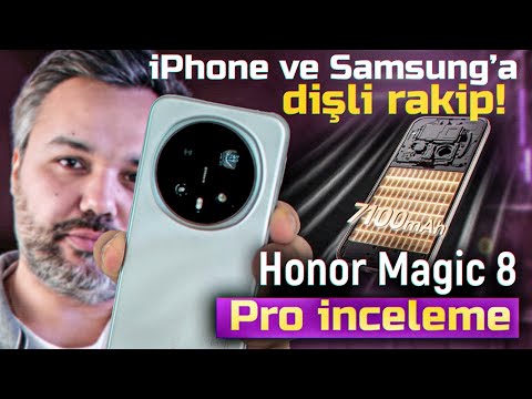 iPhone ve Samsung’a iddialı rakip | Honor Magic 8 Pro inceleme