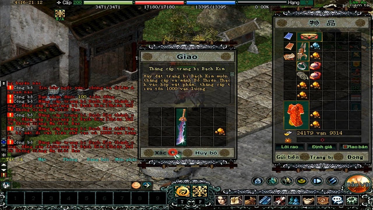 Võ Lâm Truyền Kỳ 8.0 Offline Update 3 - JX Linux 8.0 Offline Update 3