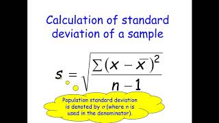 Describing Variability in a Data Set Video