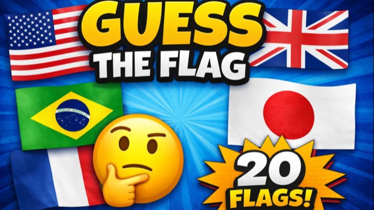 УГАДАЙТЕ ФЛАГ 🌍 | Сможете ли вы определить все 20 стран? | @Ecoquizoffical @QuizBlitz_