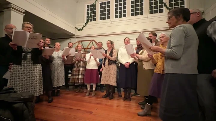 Mennonite Choir performing ‘Still, Still, Still.’  12-13-25