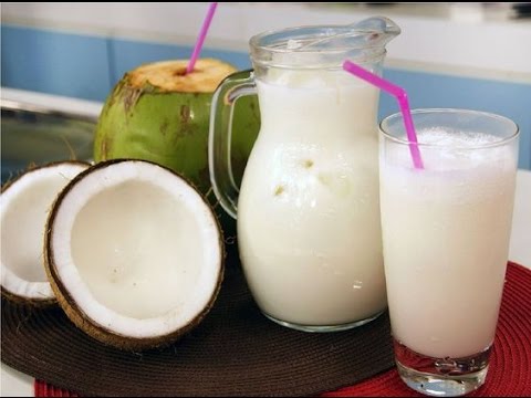 Agua Fresca de Coco - Coconut Agua Fresca #aguafresca #drinks #summervibes  #coconut #easyrecipes, By Salty Cocina