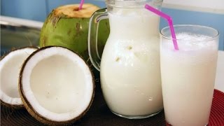 how to make NATURAL COCONUT WATER.