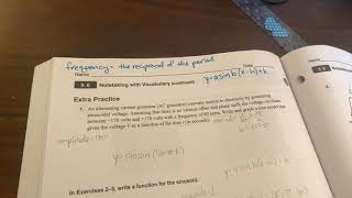 Algebra 2 Lesson 9.6 Modeling with Trigonometric Functions