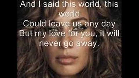 Leona Lewis-Angel w/lyrics