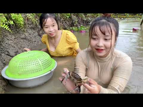 Video 3 chị em thu phục các anh hùng phá bờ đê !!!!! - youtube