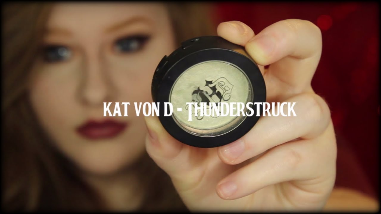 NEW Kat Von D Metal Crush Eyeshadow: Thunderstuck | Product Review | EndicottMUA