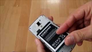 Install Sim, Memory Card And Battery In Galaxy S4 Mini, Audio English
