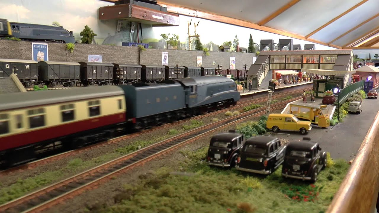 Dave`s Model Railway Holiday Over YouTube