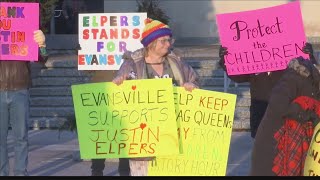 Two sides clash over Drag Queen Story Hour, group silences woman from speaking out