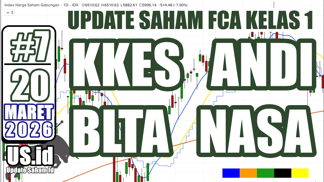 200326 UPDATE SAHAM FCA: KKES ANDI BLTA NASA KELAS 1 - YouTube