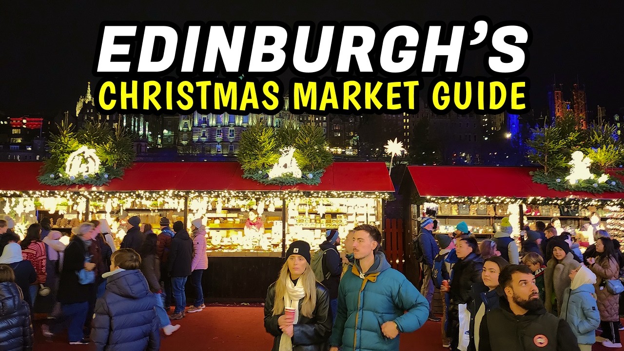 Что ожидать на рождественской ярмарке в Эдинбурге (полный путеводитель для посетителей)