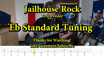 Jailhouse Rock - Elvis Presley (Bass Cover with Tabs)