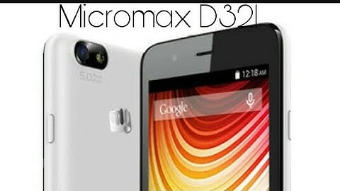 Micromax d321 unboxing