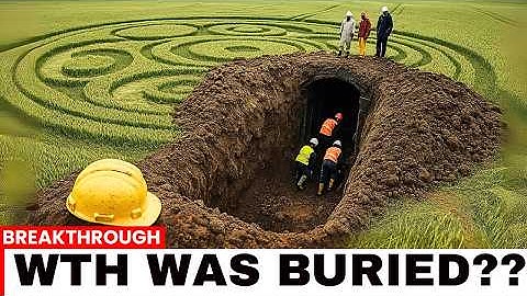 Onderzoekers van graancirkels doen een ondergrondse ontdekking waar NIEMAND op zat te wachten...e...