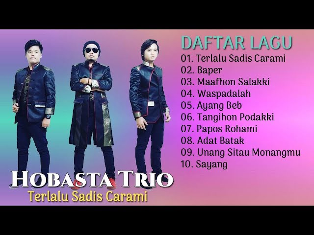 Hobasta Trio Full Album 1 - LAGU BATAK class=
