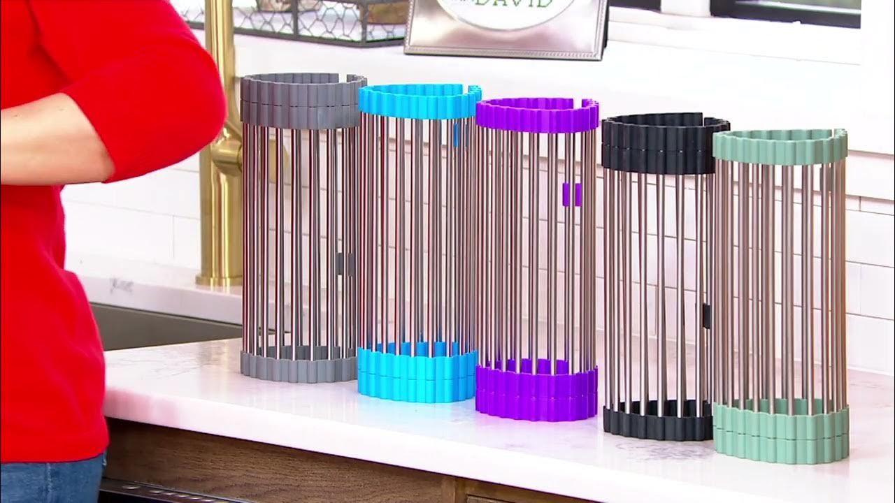 Total Rack 6in1 MultiFunction Expandable Kitchen Rack on QVC YouTube