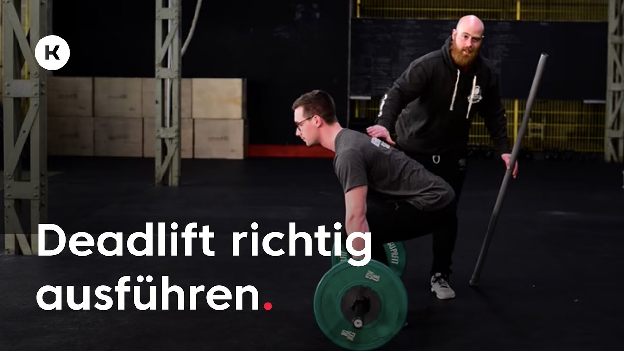 Tutorial: Lerne den Deadlift / Kreuzheben richtig gemacht