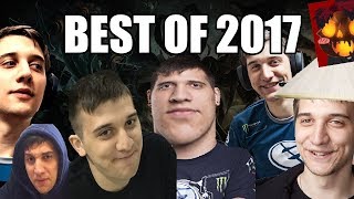 Arteezy - BEST MOMENTS OF 2017 - FUNNY | EPIC | BABYRAGE