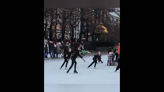 FREE public skating performance in Oslo.