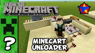 How To Minecraft: Automatic Minecart Unloader Station