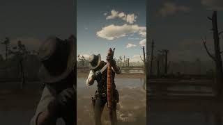 Mastering Survival Skill in Red Dead Redemption 2 #rdr2 #survivaltips #gamingshorts #gaming  #shorts