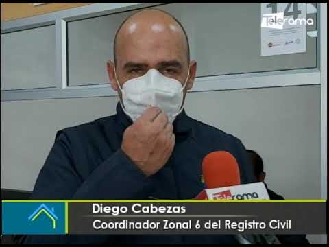 Desde hoy no se emiten turnos para atención en registro civil