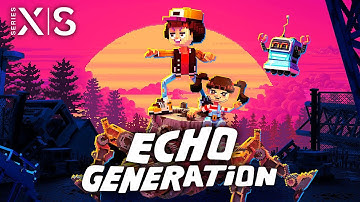 ECHO GENERATION Gameplay Walkthrough Part 1 (XBOXSERIESX/PC) - NO COMMENTARY (FULL GAME)