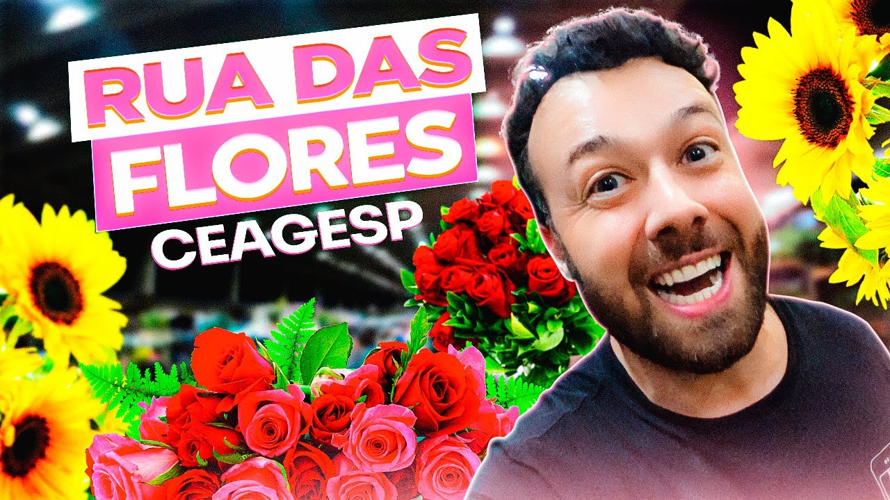 CEAGESP: A MAIOR FEIRA DE FLORES DO BRASIL