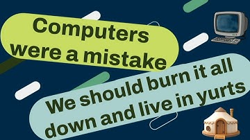 SREcon25 Europe/Middle East/Africa - Lightning Talks - Computers Were a Mistake, We Should Burn...