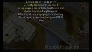 Runescape - Reporting system abuse
