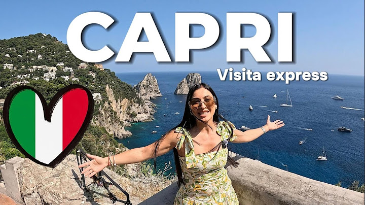 CAPRI en 1 Día: Qué VER en Esta Hermosa Isla de ITALIA 🇮🇹