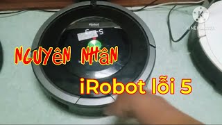 iRobot Error 5: Causes of Err 5