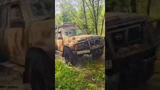 #рыбалка #тайга #automobile #offroad #лес #ниссансафари