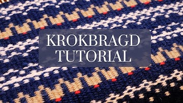 Krokbragd Reindeer Rigid Heddle Weaving Tutorial