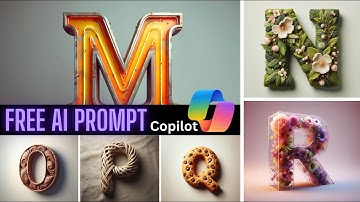Prompting with copilot, ABC Alphabet M2R, AI Generated, Using Microsoft Copilot