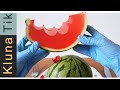 JELLY WATERMELON FOR DINNER!!  ASMR MUKBANG VIDEO  丸ごとスイカゼリー EATING SOUNDS NO TALK