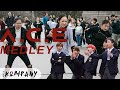 [THE KOMPANY] Dancing K-Pop in Public: A.C.E Dance Medley (+ A.C.E REACTS)🔻😮